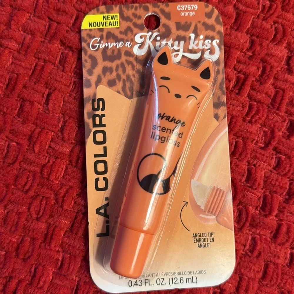 🐱🐈L.A. COLORS Gimme a Kitty Kiss Scented Lip Gloss🐈🐱